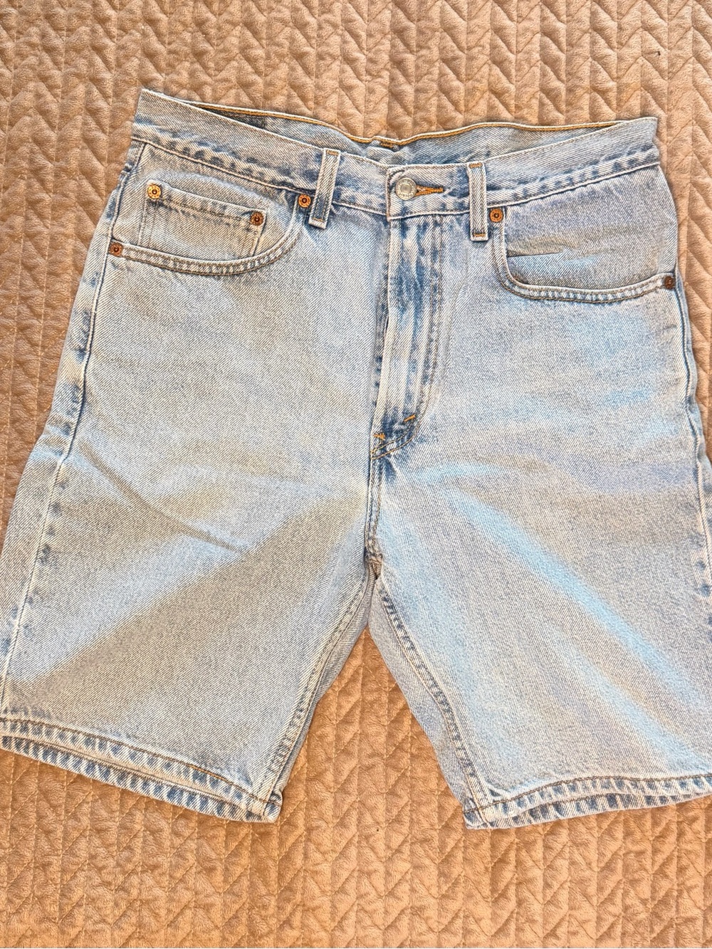 Vintage 90s Levi's Light Wash Denim Jean Shorts